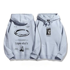 Unisex Melina Graphic Print Casual Loose Hoodie