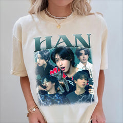 Han Graphic Cotton Crewneck Sweatshirt