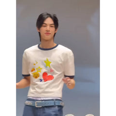 SHINYU DOHOON Cartoon Short-sleeved T-shirt
