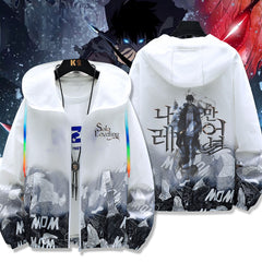 Unisex Casual Anime Thin Sunscreen Jacket