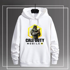 Unisex Game Logo Printed Loose Hoodie