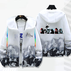 Unisex Casual Anime Thin Sunscreen Jacket