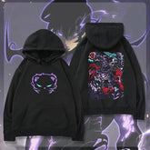 Trendy Anime Cosplay Black Hoodie