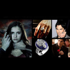 Vintage Silver S925 Damon Cosplay Ring