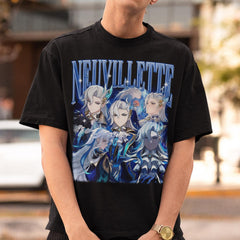 Neuvillette Graphic Gaming T-Shirt