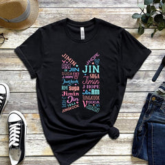 Bangtan Logo Printed Kpop T-Shirt