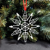 Funny Snowflake Ornament