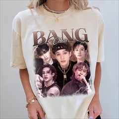 Bang Chan Graphic Aesthetic T-shirt Top