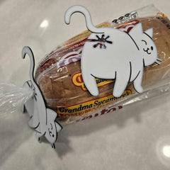 Cat Dog Butt Bread Clip