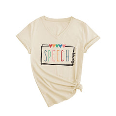 Speech Therapy Casual Women's T-shirt