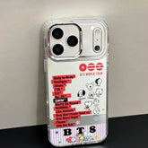 BANGTAN ARIRANG Tracklist Mirror Phone Case