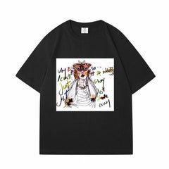 Unisex Hyunjin's Drawings Inspired T-Shirt