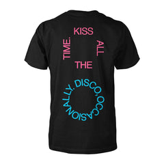 Unisex HS New Album Kiss All The Time. Disco, Occasionally Black T-Shirt
