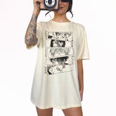 Unisex Anime Graphic Print T-shirt