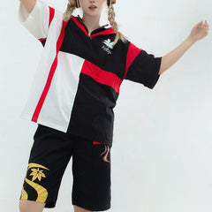 Kazuha Game T-Shirt Summer Shorts Set