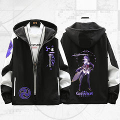 Casual Game Pattern Hooded Jacket