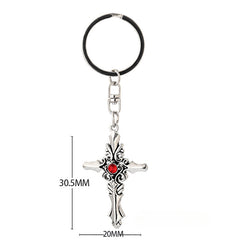 Tvd Cross Keychain Pendant