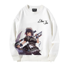 Unisex Game Print Crew Neck Sweatshirt