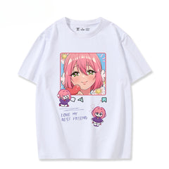 Unisex Anime Pattern Short Sleeve T-Shirt