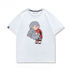 Women's Cute Anime Short-sleeved T-shirt