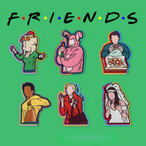 Friends Acrylic Refrigerator Sticker