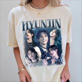 Hyunjin Graphic Aesthetic T-shirt Top