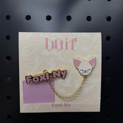 Creative SKZ Collar Pin Brooch