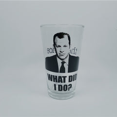 The Office Glass Water Cup