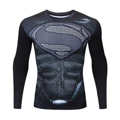 Men's Spider Long Sleeved Sports 3D T-shirt