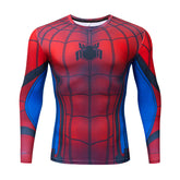 Men's Spider Long Sleeved Sports 3D T-shirt