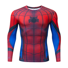 Men's Spider Long Sleeved Sports 3D T-shirt