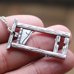 Guillotine Pendant Necklace