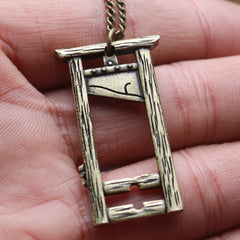 Guillotine Pendant Necklace