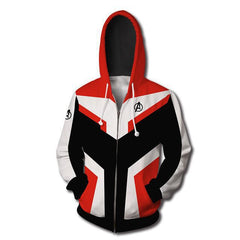 Unisex Avengers Battle Suit Cosplay 3D Zipper Hoodie