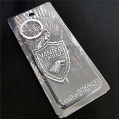 Stark Badge Logo Keychain Pendant