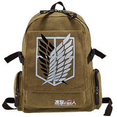 Casual Anime Canvas Backpack