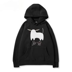 Women's Anime Graphic Print Loose Hoodie