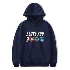 Unisex I Love You 3000 Printed Relaxed Hoodie