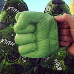 Hulk Fist Ceramic Mug