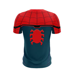 Trendy Spider Series Digital Print Cosplay T-shirt Pants Hoodie