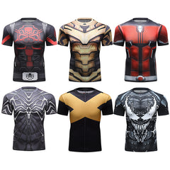 Men's Venom Sports Fitness Breathable Training T-shirt