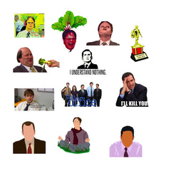 50 The Office Waterproof Stickers