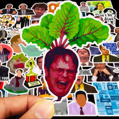 50 The Office Waterproof Stickers