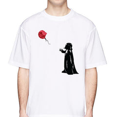 Trendy Comic Print Men's Short Sleeved T-shirt