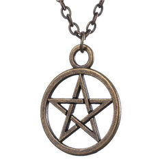 Retro Pentagram Necklace