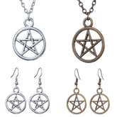 Retro Pentagram Necklace