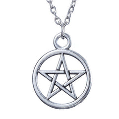 Retro Pentagram Necklace