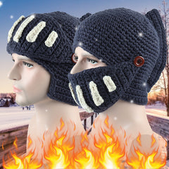 Men's Winter Warm Roman Knight Mask Hat