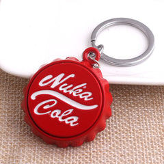 Game Bottle Cap Keychain Pendant