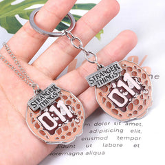 TV LOGO Alloy Keychain Pendant